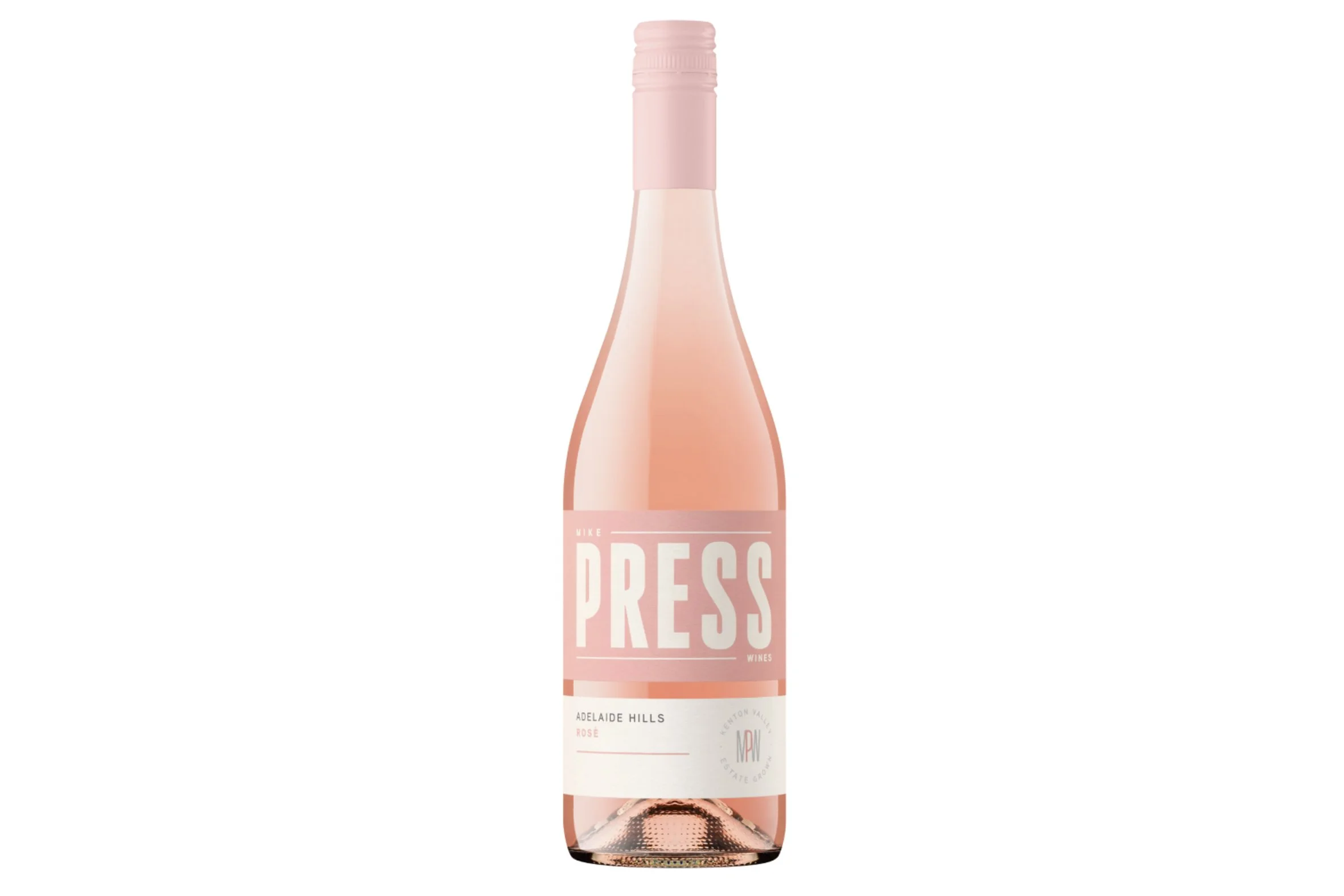 Bottle of Mike Press Wines Rosé 2025.