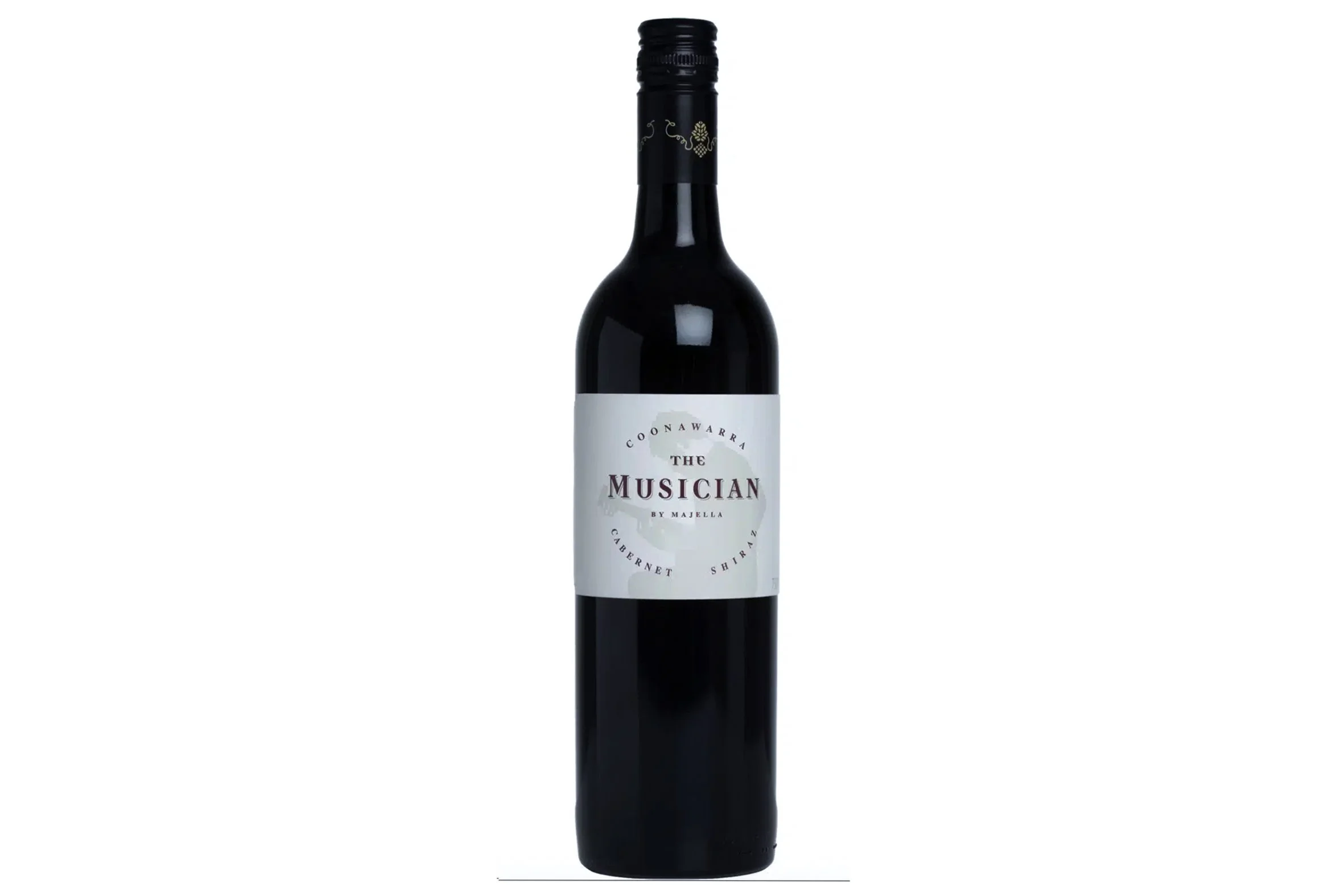 Bottle of Majella The Musician Cabernet Shiraz 2022.