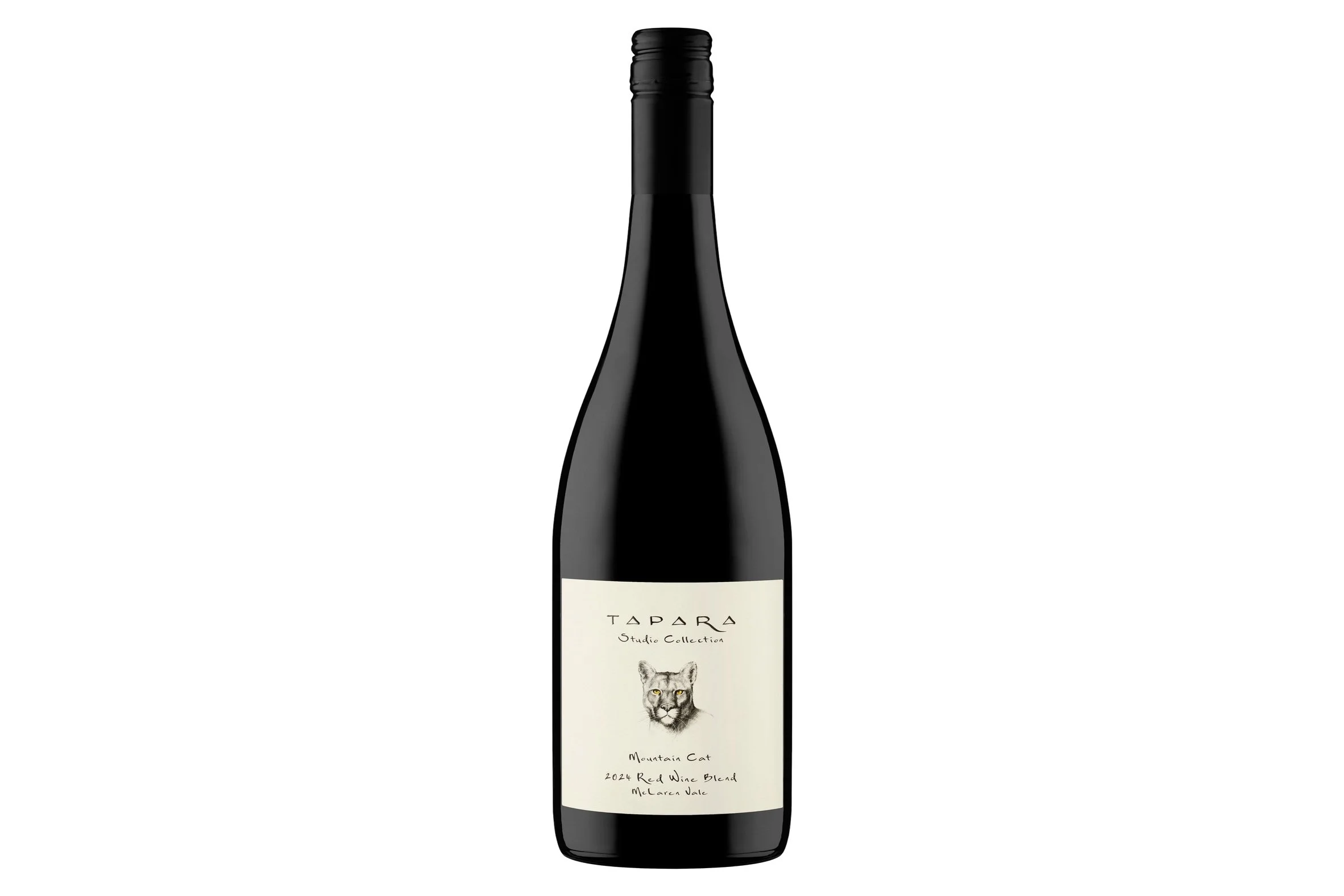 Bottle of Tapara Studio Collection Mountain Cat Red Blend 2024.