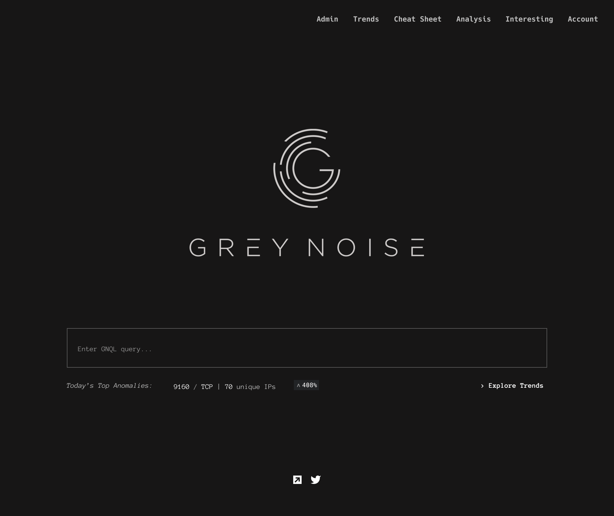 Homepage from before