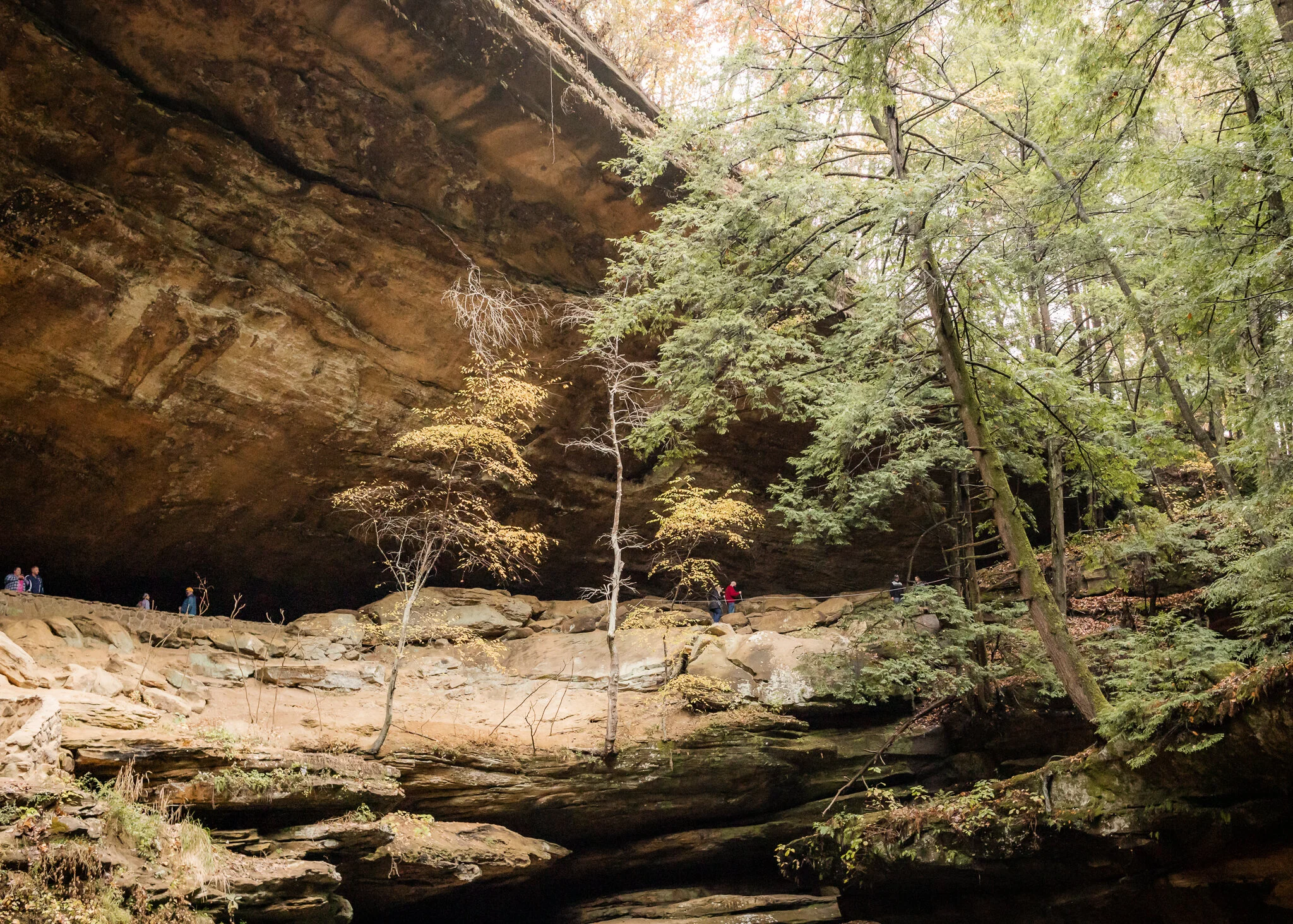 Hiking the Old Man's Cave Area in Hocking Hills State Park