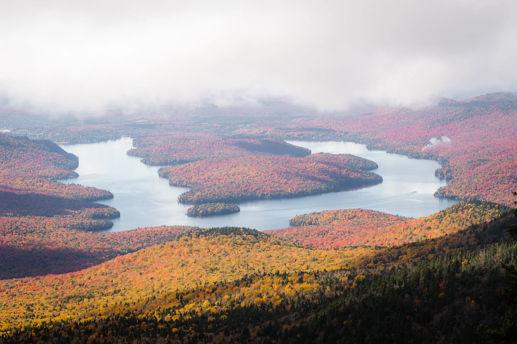 Chasing Fall Colors in Lake Placid, New York