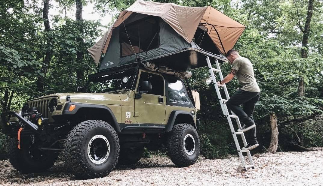 Jeep TJ Low Profile Rack — Welding and Fabrication - Wilder Solutions  Northwest Arkansas