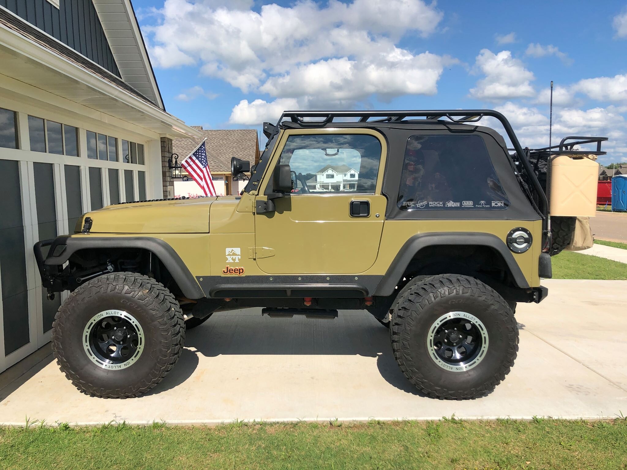 Jeep TJ Low Profile Rack — Welding and Fabrication - Wilder Solutions  Northwest Arkansas