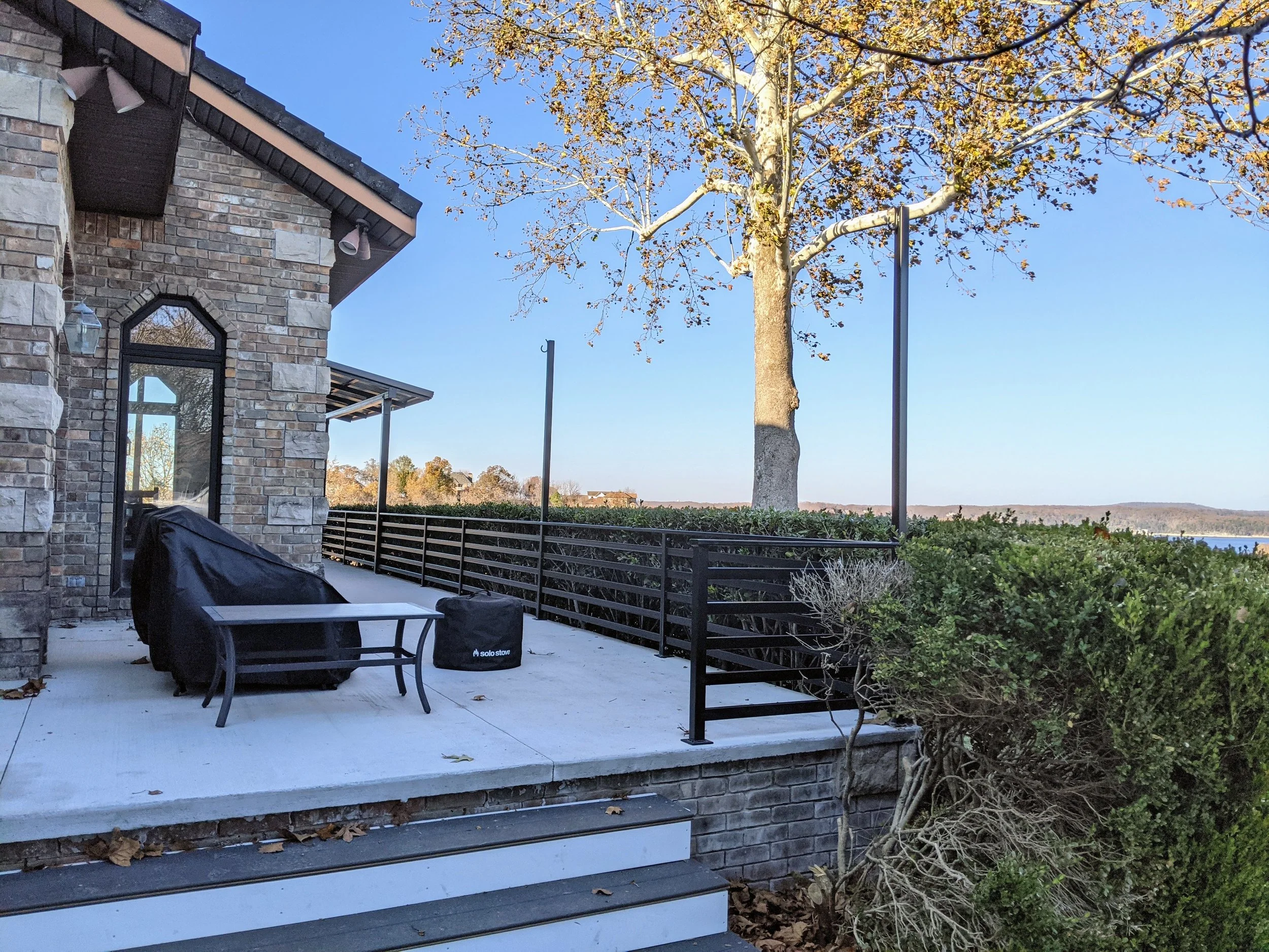Lake View Custom Metal Railing Awning 4.jpg