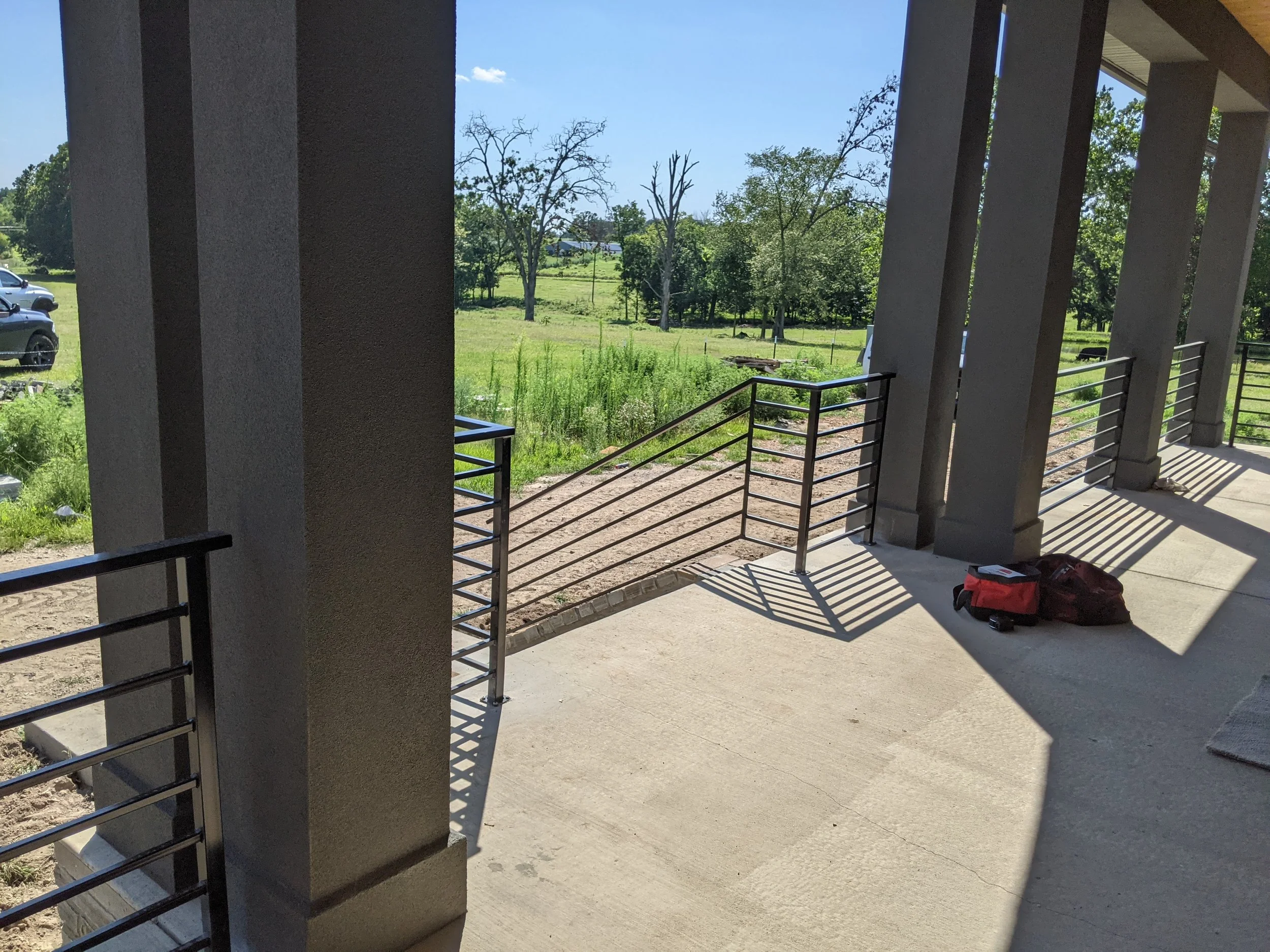 Custom Metal Railing Horizontal Wilder Solutions Northwest Arkansas 4.jpg