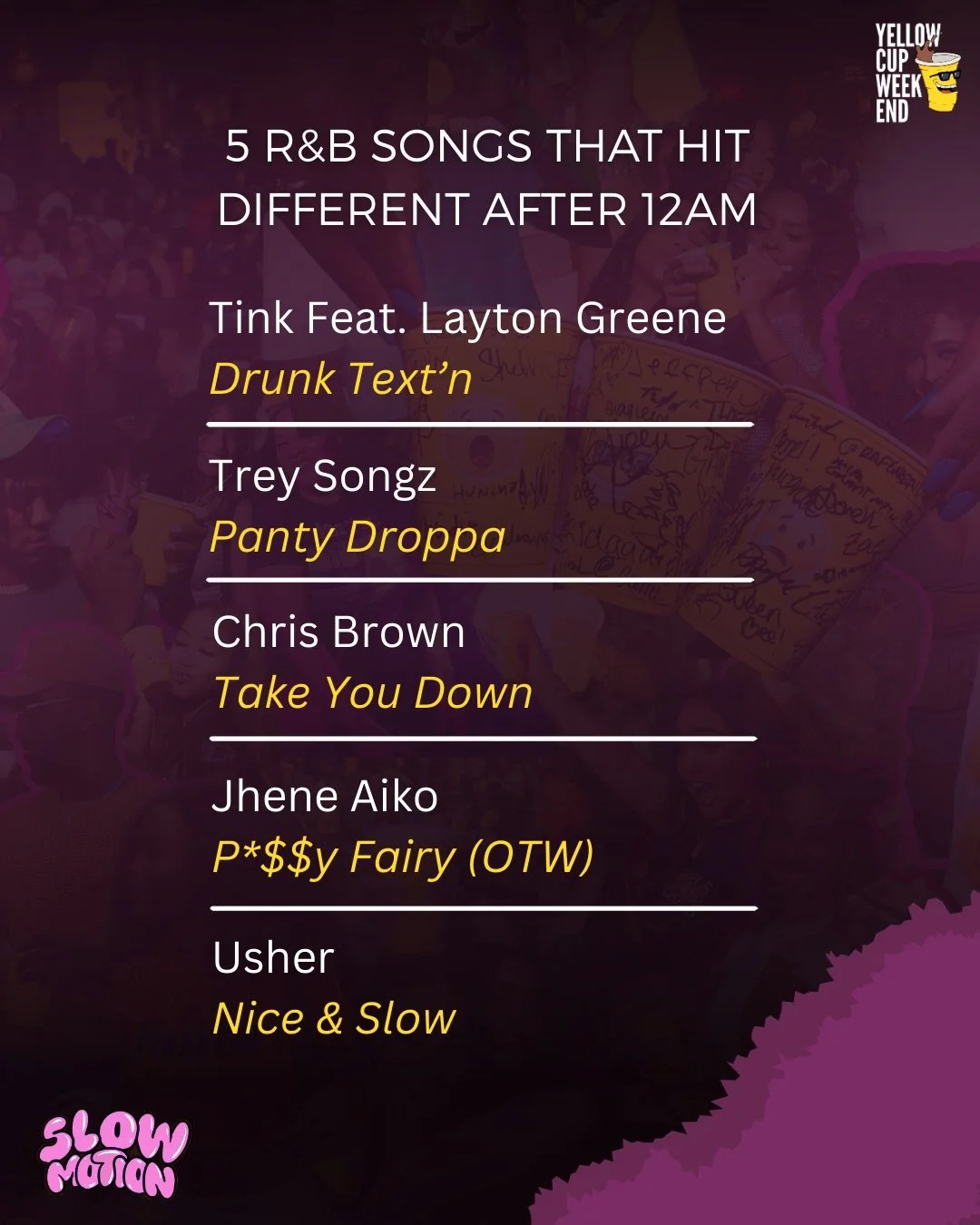 If these songs make you text someone tonight&hellip;. Blame us 😈