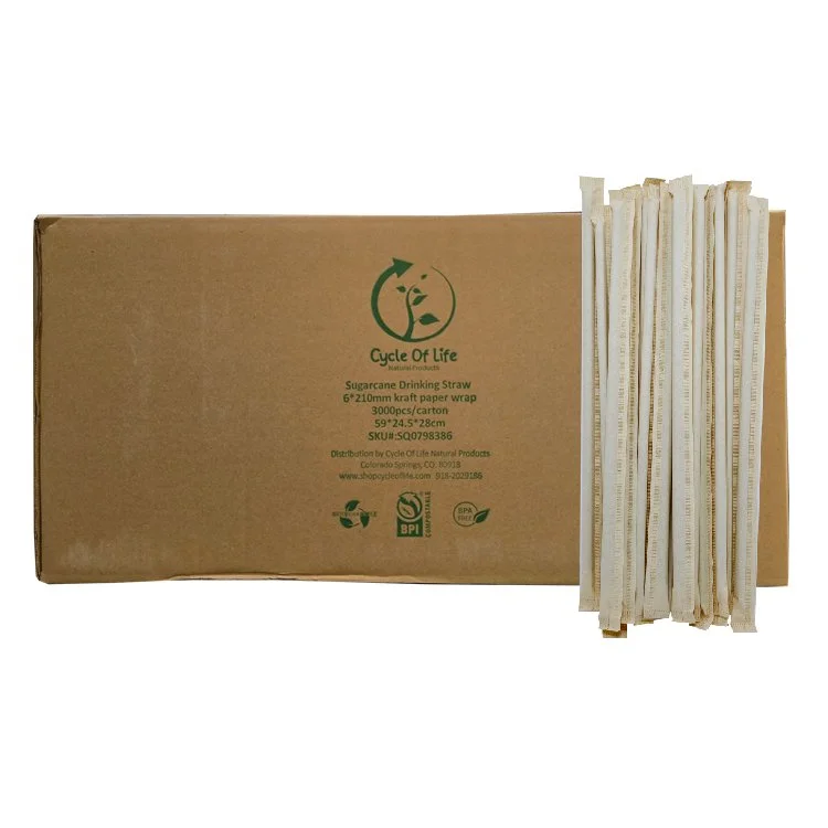 Sugarcane drinking straw box 6mm wrapped with straws.jpg