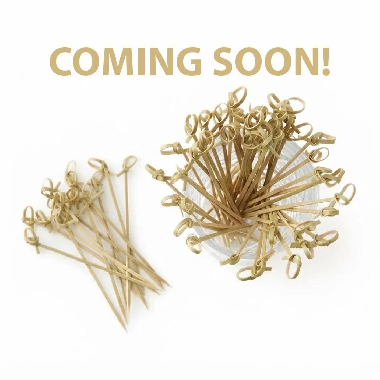Bamboo Knot Skewers 4.33" 5000 Per Case