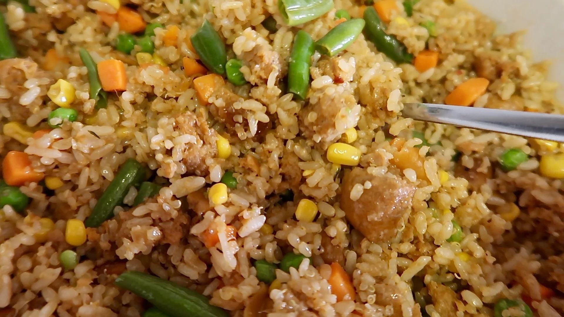 Sausage Fried Rice and ALLLL Vegan : ) *비건 소시지 볶음밥