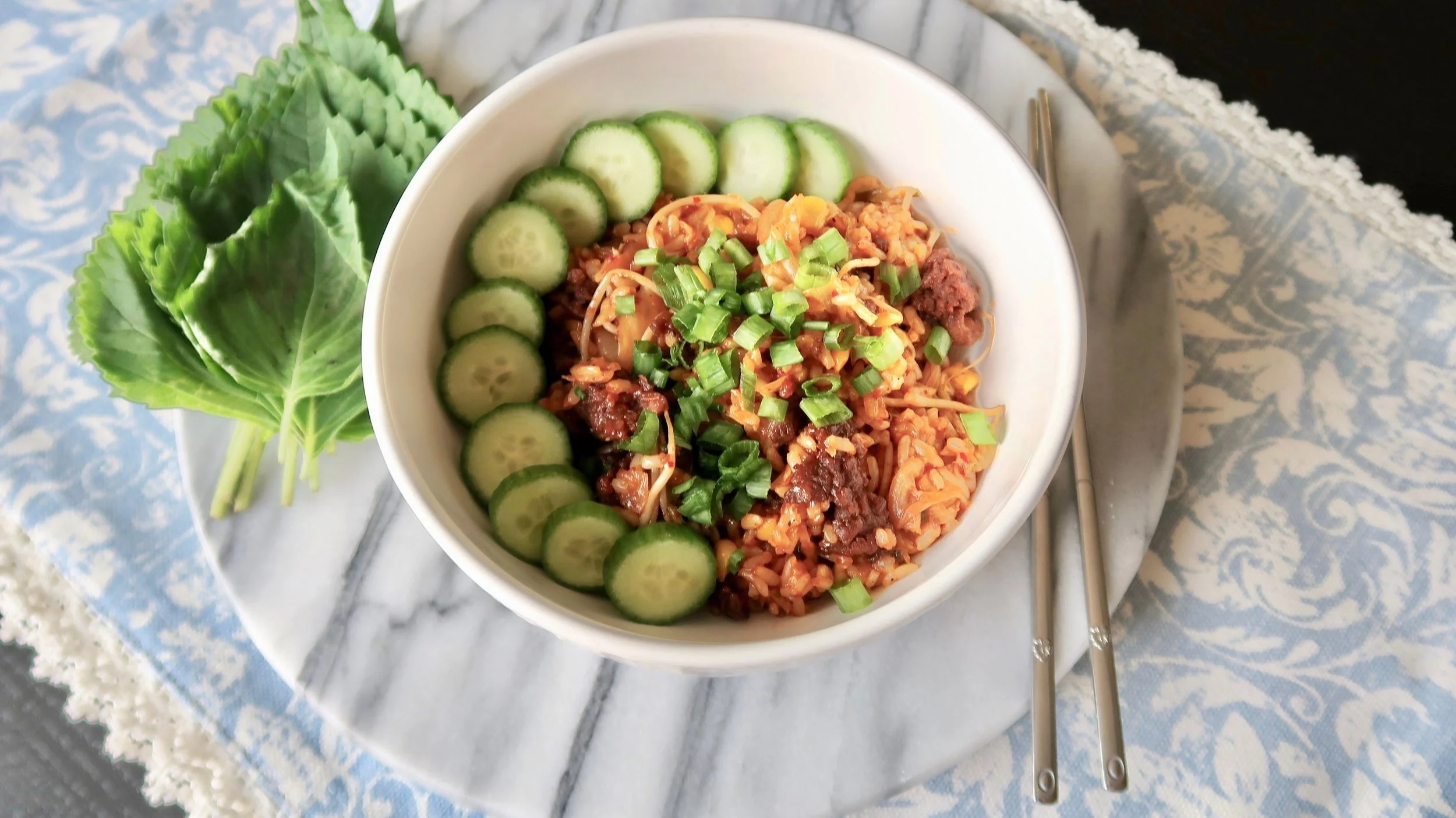 Ultimate Bulgogi Kimchi Fried Rice *VEGAN* 최고의 불고기 김치 볶음밥 *비건*