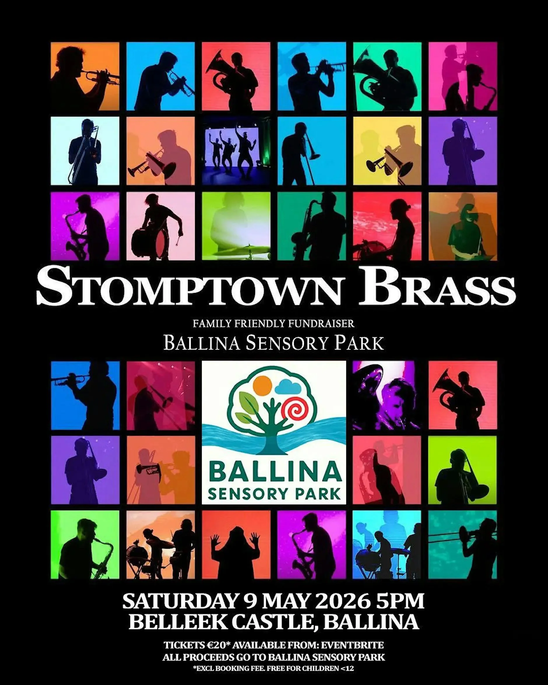 Stomptown Brass at Belleek Castle | Ballina Sensory Park Fundraiser