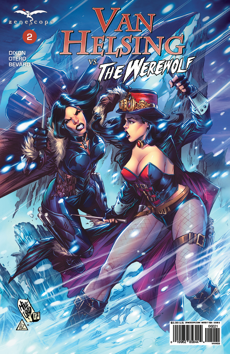 VAN HELSING vs. The Werewolf #2 cover