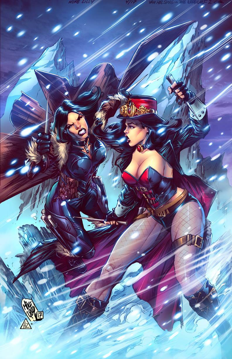 VAN HELSING vs. The Werewolf #2 cover 