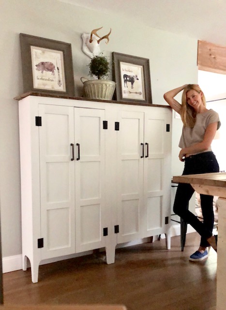 Diy Kitchen Pantry Always Never Done, Built In Pantry Cabinet Diy