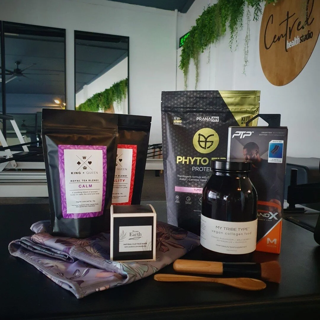 Check out the goodies!!! 

Each week during our 6 week challenge we will be giving away one of these amazing products. From delicious teas to clay masks, protein powders to active wear! Just be part of the challenge for your chance to win each week!
