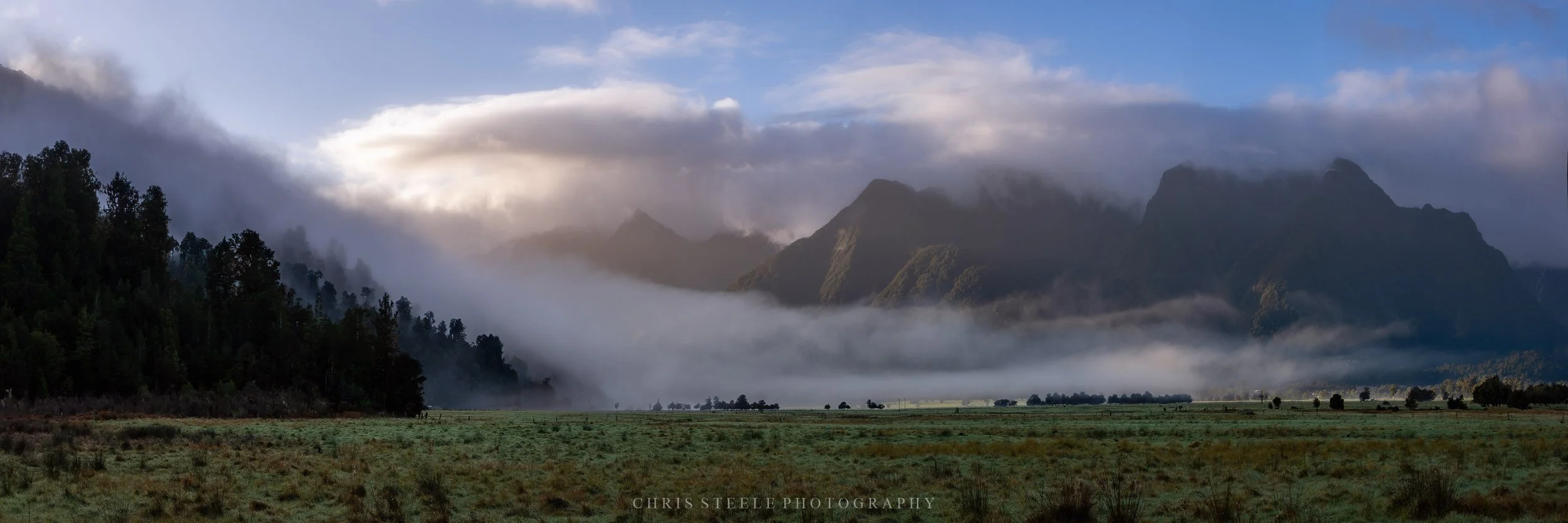 Misty Morning in New Zealand