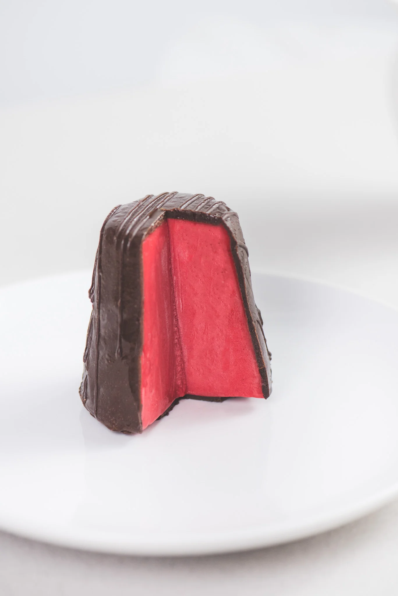 Raspberry Sorbet Bomb