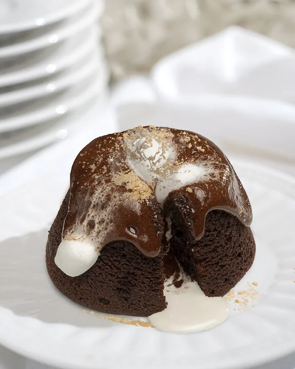 Chocolate &amp;  Marshmallow Lava