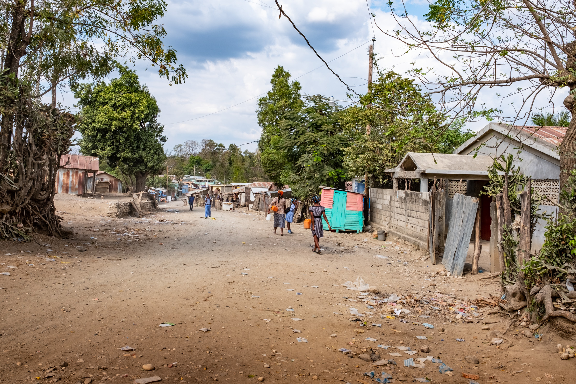 Casse, about 4 hours into the central plateau from Port-au-Prince, is typical of the rural towns across the Haitian countryside.