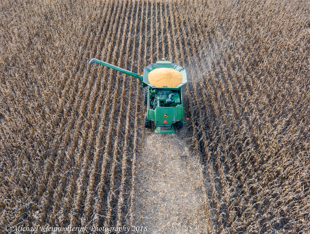 Mavic Pro - Harvest 18 from the Sky