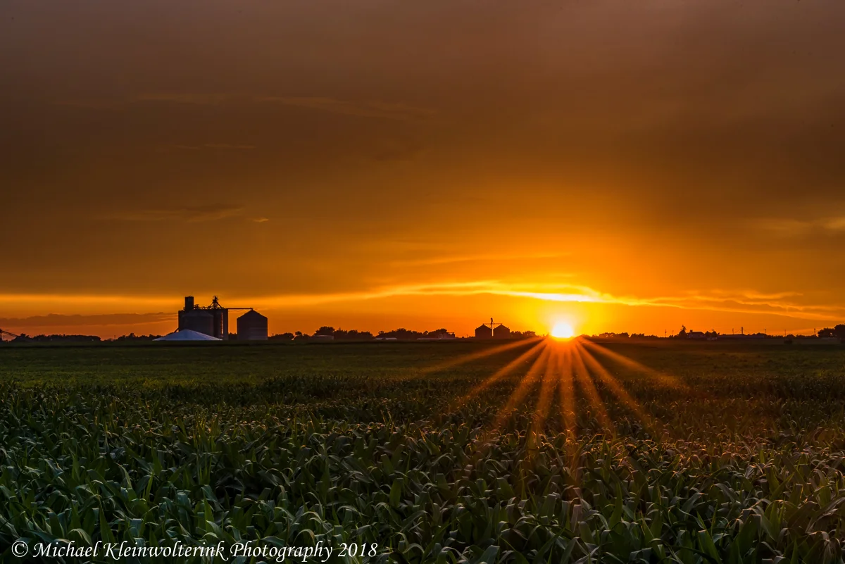 D750 - Farm Country underneath Storms &amp; Night Sky