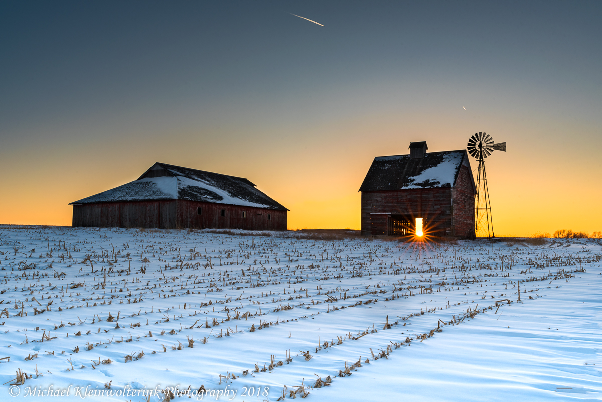D750 - Winter Farm Landscapes