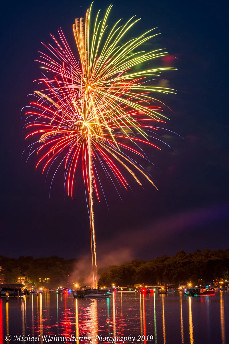 D7200 - 4th of July Fireworks 19 on Lake Panorama