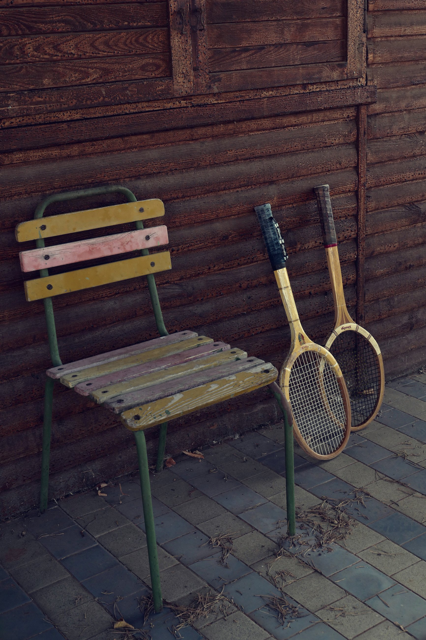 Vintage Tennis - Print Size 3