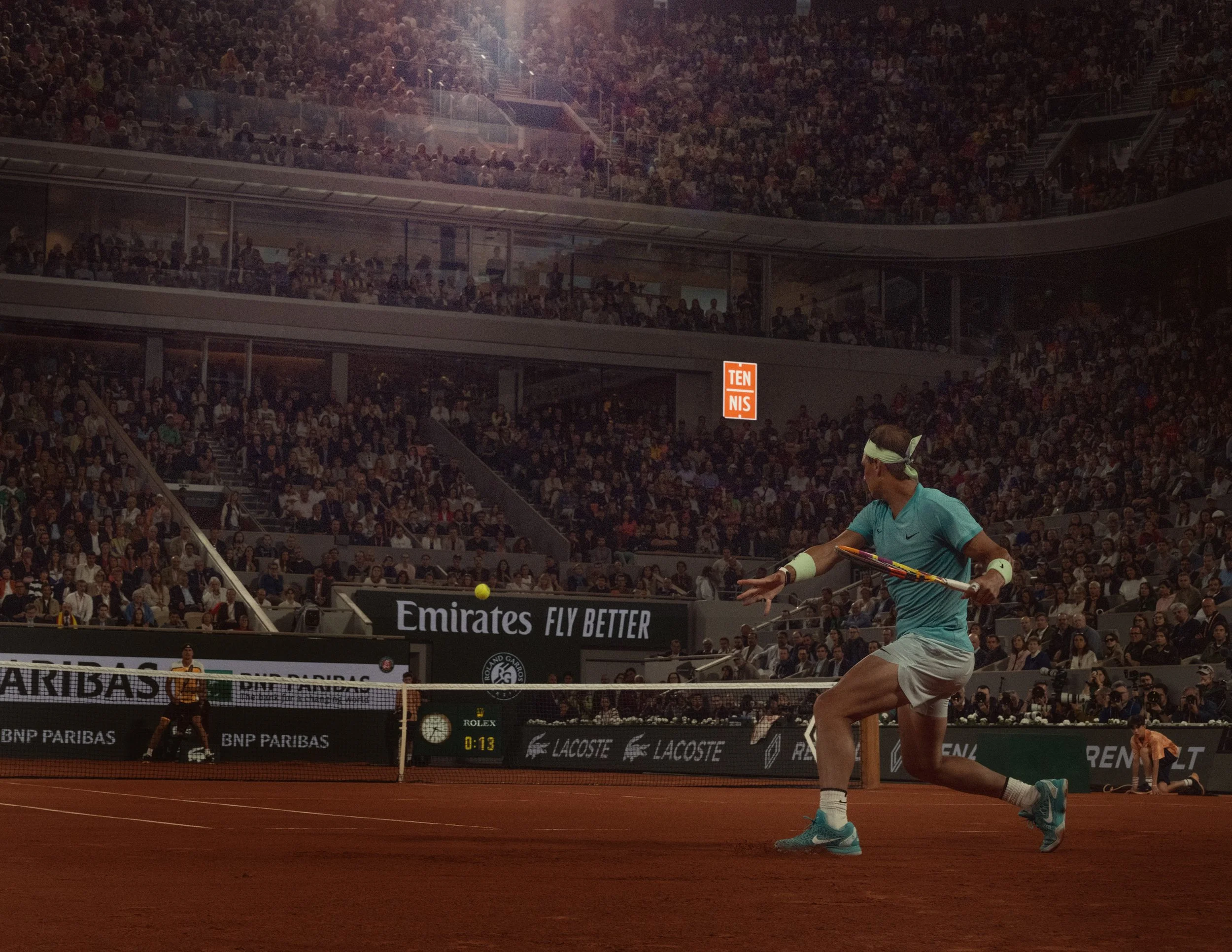 Last Match III Roland Garros 2024 - Print Size 2