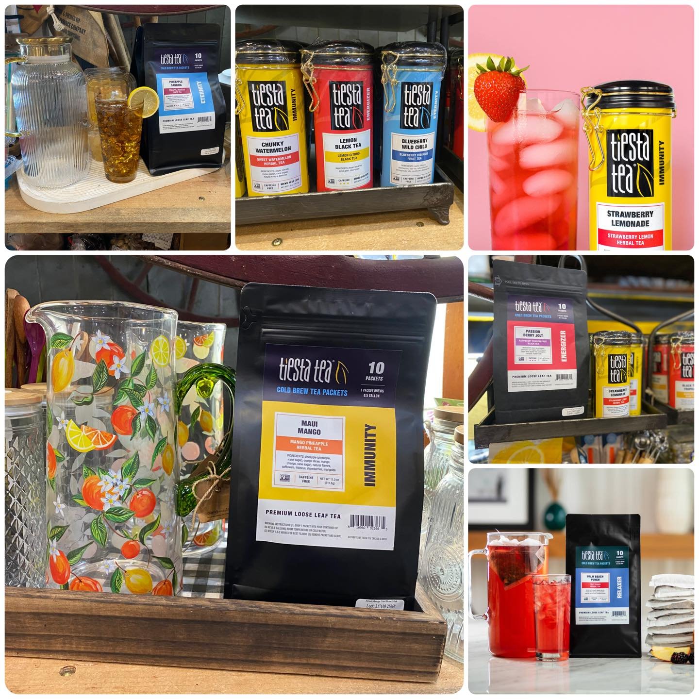 🍓🍋🫐 Finding the right tea should be simple: what will it do for me, &amp; what does it taste like? THIS TEA IS  EASY to understand! The Ingredients and function are front and center on the label. 🍇🍉🍊

Stop in and take a closer look and explore 