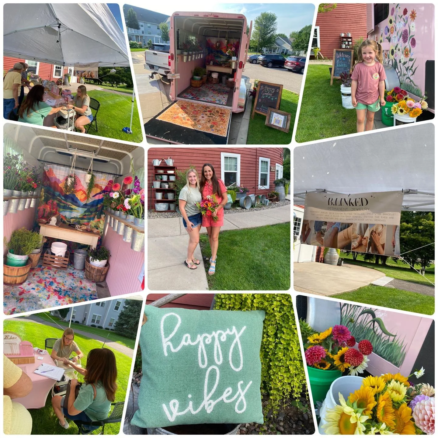 THANK YOU! We had such a wonderful time last night with 
bethanysgardenmn &amp; b.linkedpermanentjewelry 
You&rsquo;re coming out and supporting these small businesses means more than you&rsquo;ll know! Thank you for supporting us here at Round Barn 