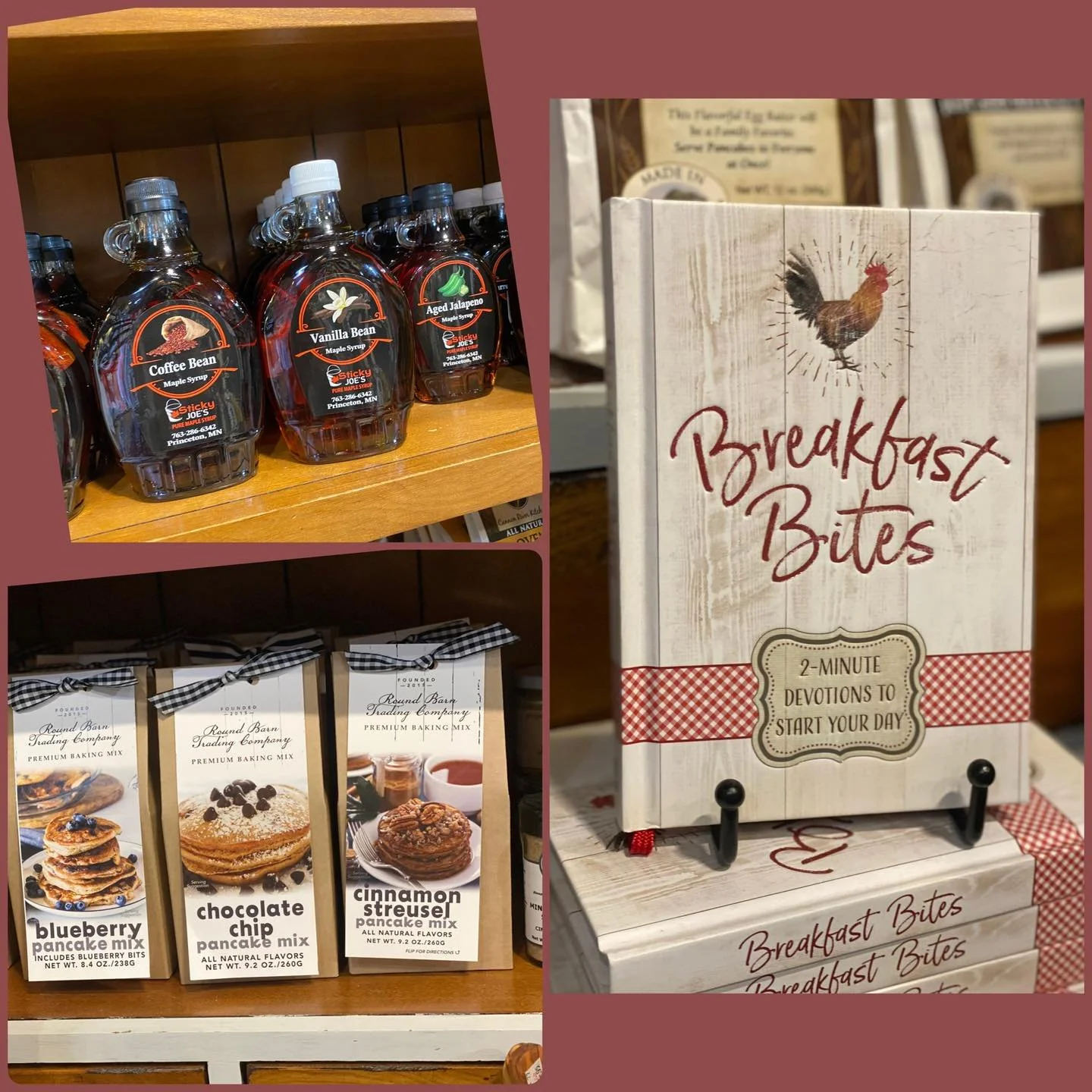 🥞🍁 Shopping local should feel good &mdash; and it does here. We carefully choose the most thoughtful, local-made products to put in your hands, the kind that make mornings brighter and gift baskets extra special.

From small-batch pancake mixes to 