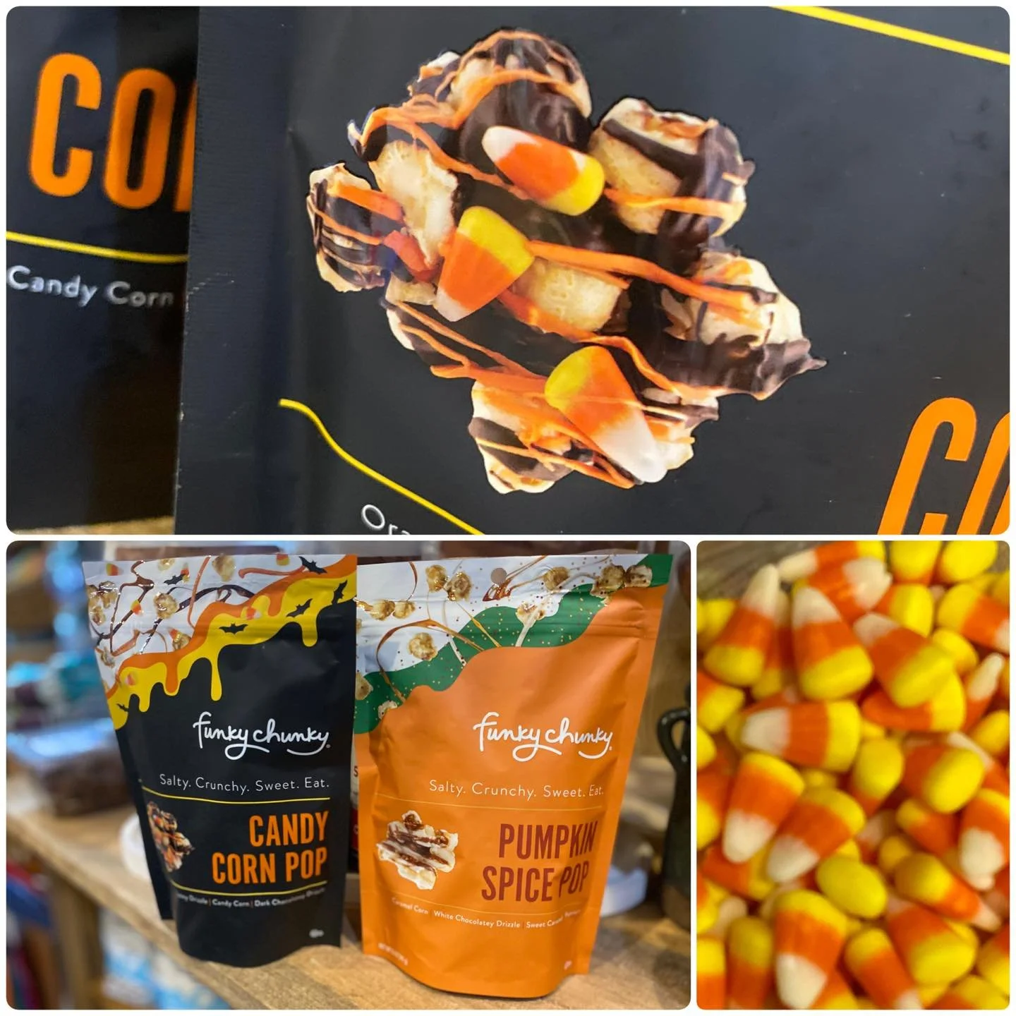 🧡💛 funky chunky🖤🧡 -yum!  Limited stocks, when it&rsquo;s gone. It&rsquo;s gone! 

Barn Hours:
Monday - Saturday 10am-5pm 
Wednesday 10am-7pm 
Sunday 12pm-4pm