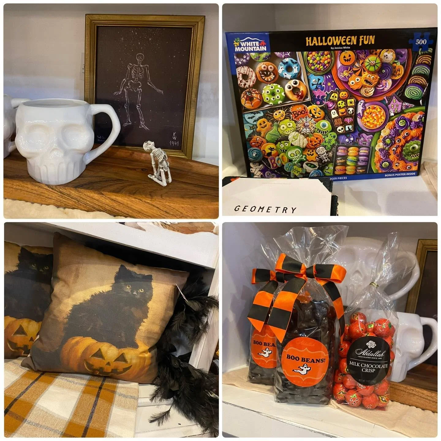 🎃 💀 🍫  Halloween Fun remains&hellip;.. stop in soon before it gets spooked away. 

Barn Hours:
Monday - Saturday 10am-5pm 
Wednesday 10am-7pm 
Sunday 12pm-4pm