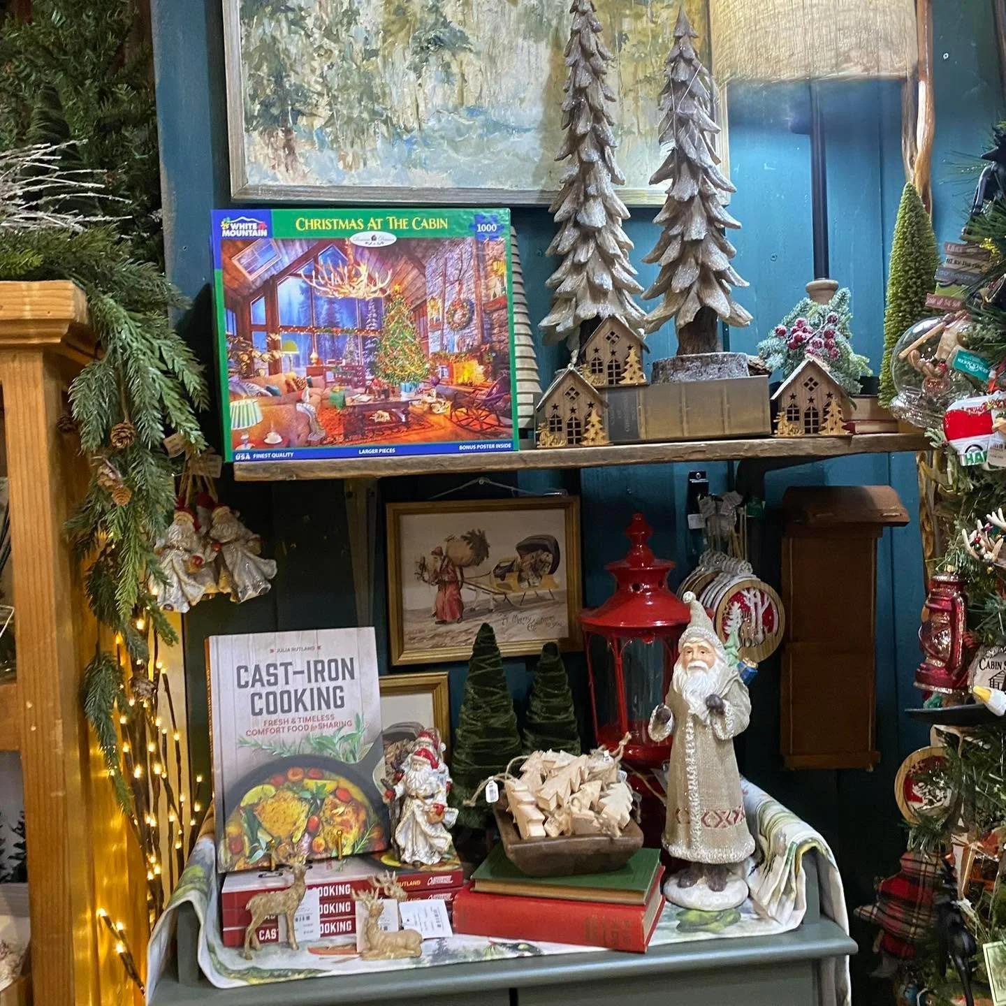 Step inside and soak up the cozy cabin feels ✨
Every corner of The Barn is brimming with holiday goodness — warm woodsy scents, twinkle lights, and treasures that make home feel extra special this season. 🎄
From Christmas at the Cabin puzzles