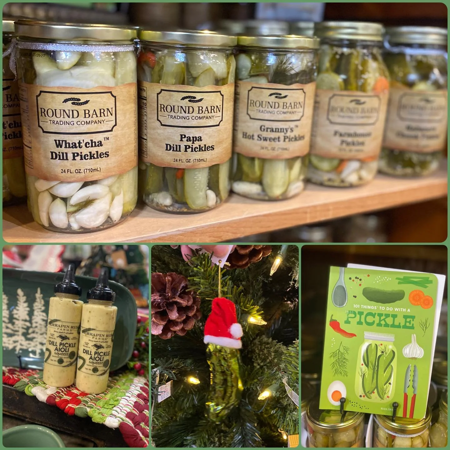 Happy National Pickle Day to the pickle lovers of the world.💚 

#handcrafted #FoundItInTheBarn #shoplocalmn #shoplocal