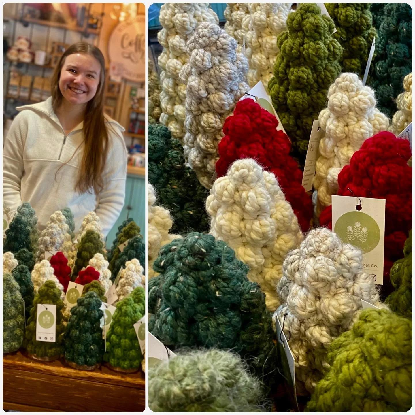 RESTOCK ALERT!! 🎄

Barn Hours:
Monday - Saturday 10am-5pm 
Wednesday 10am-7pm 
Sunday 12pm-4pm