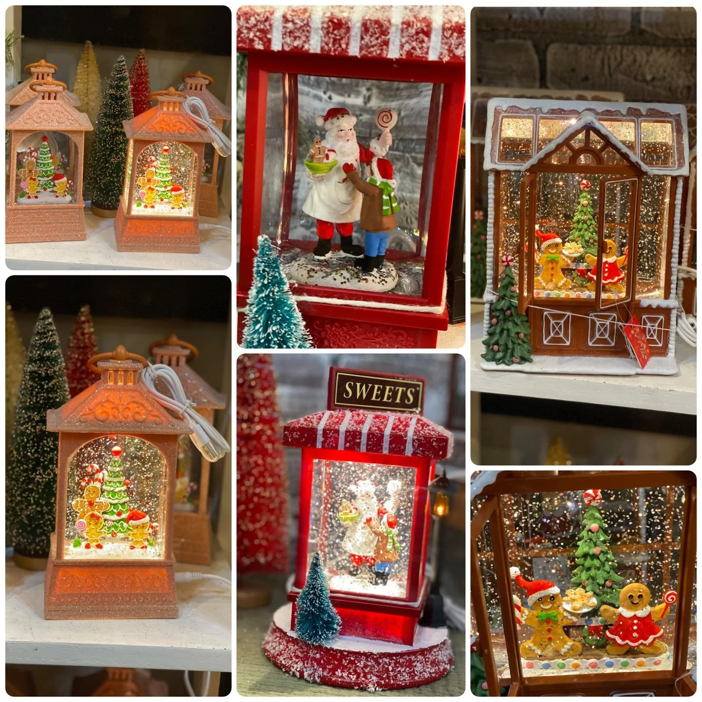 🎄🍰 It&rsquo;s BAKING SEASON 🍪🎄 

And we&rsquo;re celebrating the sweetest time of year with a 30% OFF sale on our baking-themed water lanterns!

🤎 Gingerbread smiles, candy-cane sparkle, Santa in the bakery&hellip;
these lanterns swirl with holi