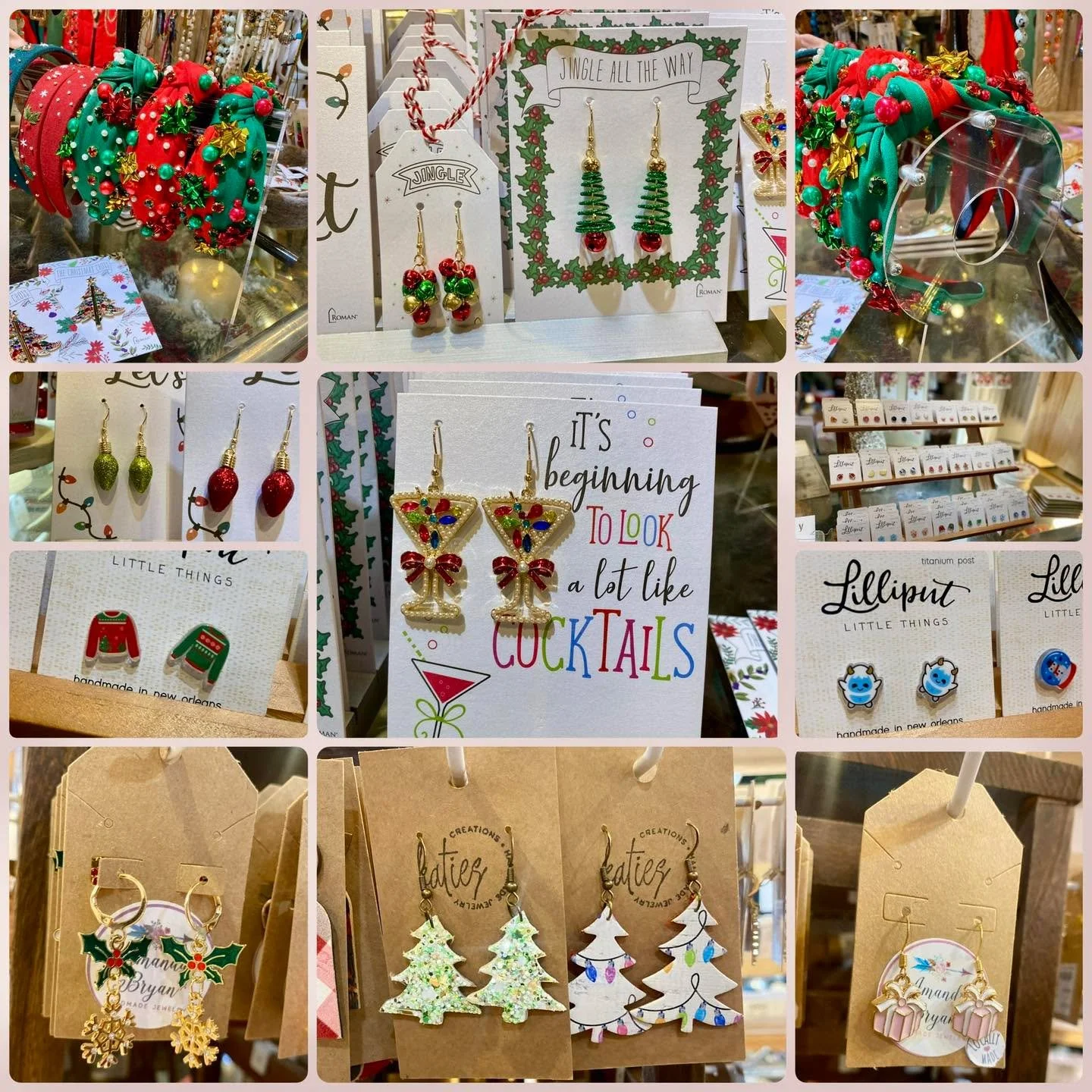 🎁💫 Holiday cheer = officially upgraded.

🎄 Festive headbands + merry little earrings = instant Christmas vibes.
&lsquo;Tis the season to be adorable. 🎄
⸻
Dress the part, sparkle a bit, and let the festivities begin! 
Headbands + earrings = holida