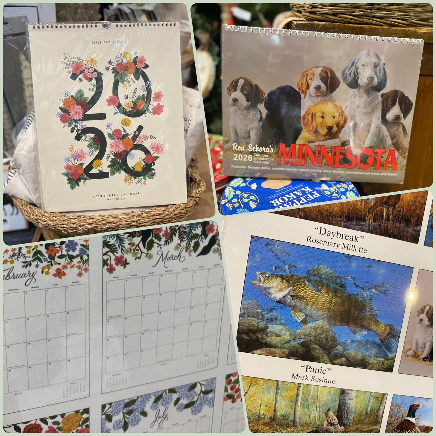 🎁 A new calendar is a gift to yourself OR perfect for the &lsquo; I don&rsquo;t know what to get them &lsquo; on the list. 

Twelve fresh months.
Plenty of room for plans, notes, and dreams.
Because some things deserve a fresh start &mdash; includin