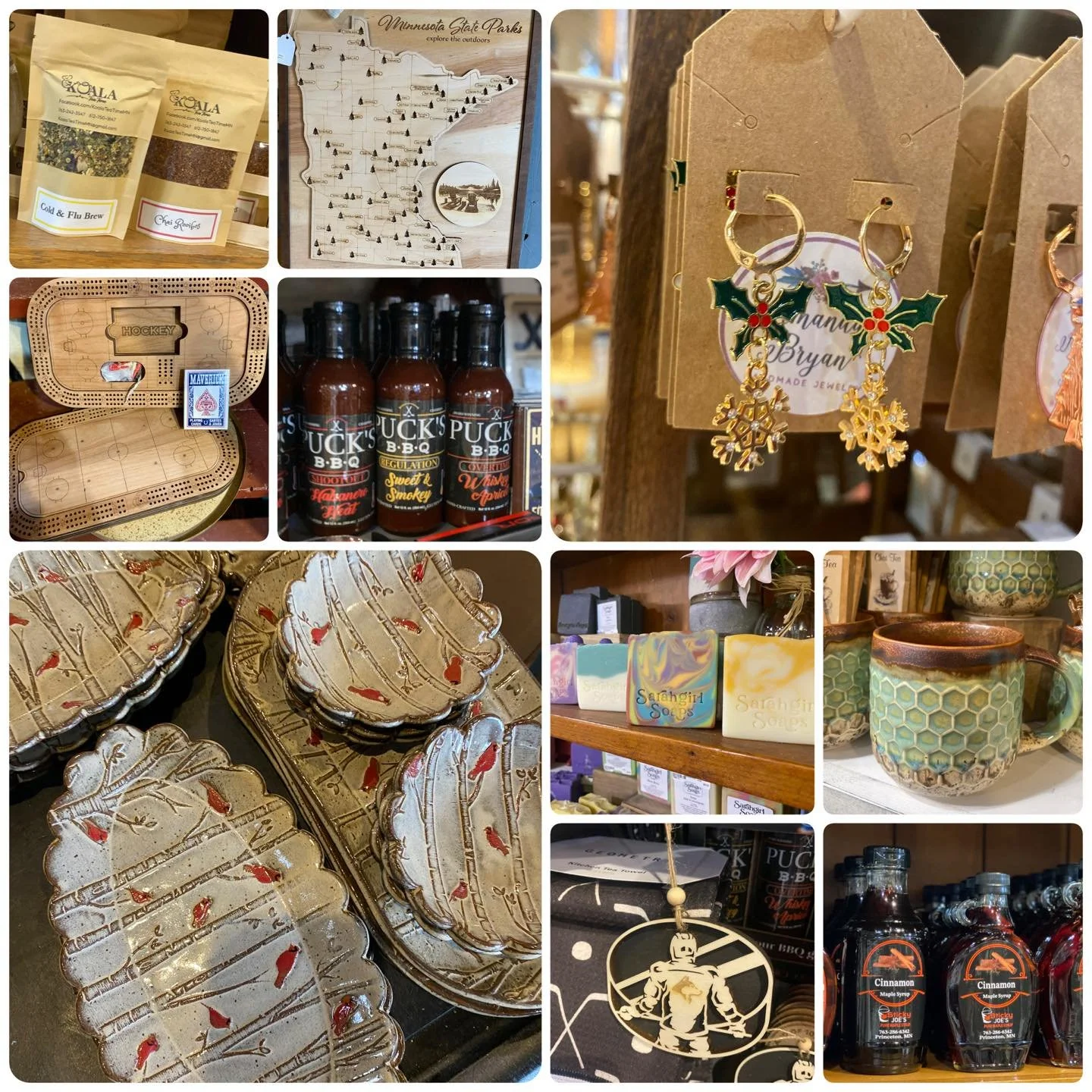 Artisan restocks!  Your support for these local makers is the real spirit of Christmas- thank you for shopping at Round Barn Trading Company. Your purchases have a huge effect on our small business and the local artisans that are creating 💫. 

Barn 