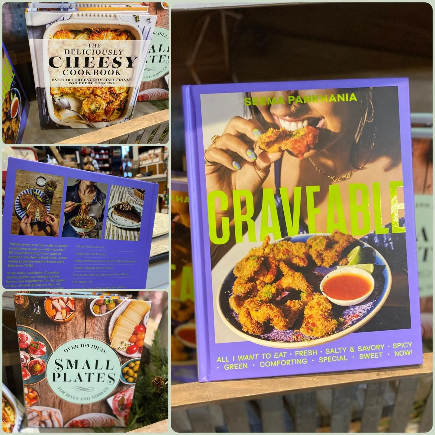 Let&rsquo;s talk recipe books 👀📖
If you love food that&rsquo;s comforting, crave-worthy, a little indulgent, or meant for sharing &mdash; you&rsquo;ll feel right at home browsing our shelves.

From cheesy comfort classics to small plates &amp; gath
