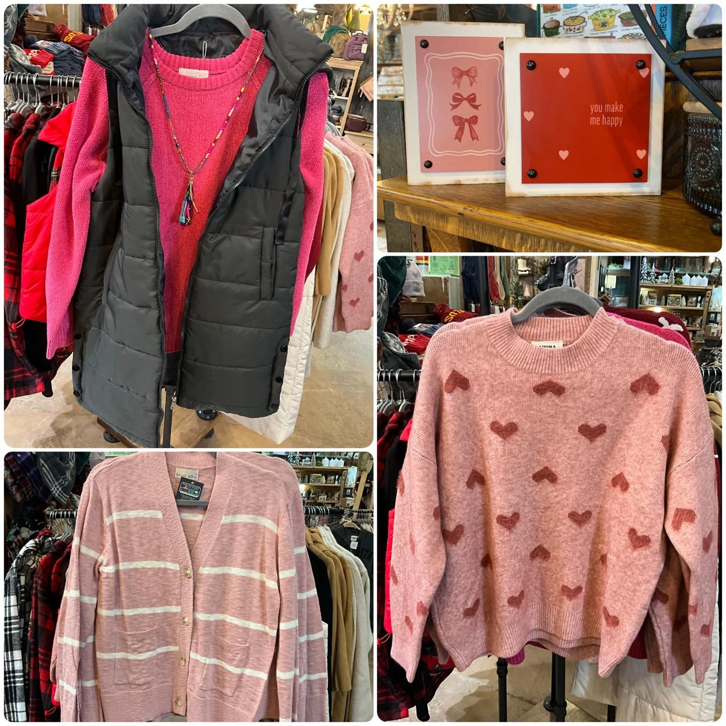 💕Cupid called&hellip; he said it&rsquo;s time to think pink 💕

A cute little love note for your shelves or the sweet grandpa cardigan you&rsquo;ll live in all season &mdash; we&rsquo;ve got you covered.