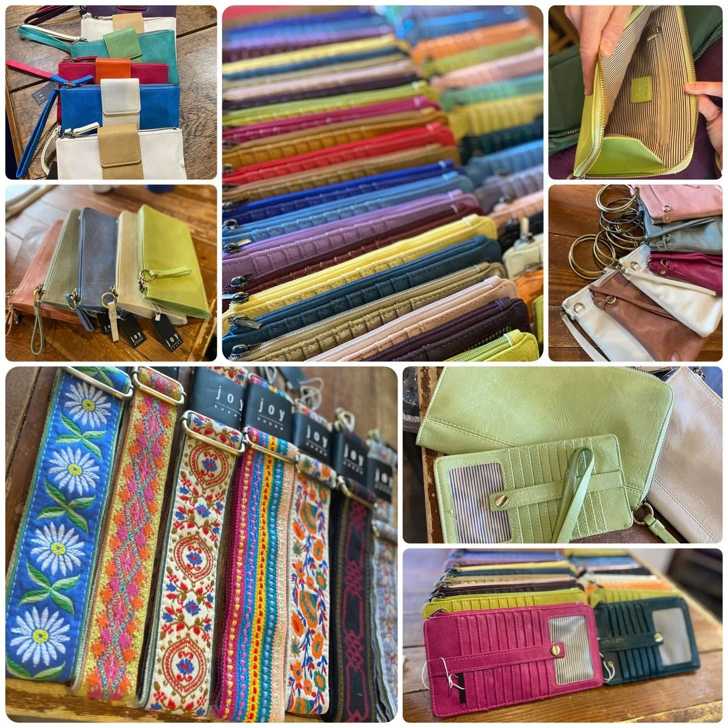 The colors are amazing and it&rsquo;s safe to say we have something for everyone&hellip;the beautiful spring collection has arrived!👛👜✨

Barn Hours:
Monday - Saturday 10am-5pm 
Wednesday 10am-7pm 
Sunday 12pm-4pm