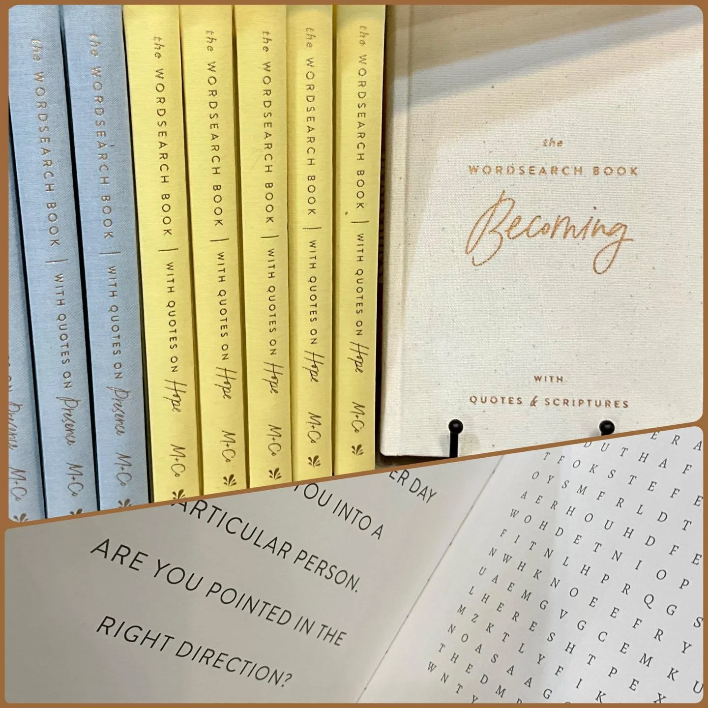 Inspiring, Uplifting and Encouraging - the Wordsearch Books make beautiful gifts and you are deserving of one too! 🥰

Barn Hours:
Monday - Saturday 10am-5pm 
Wednesday 10am-7pm 
Sunday 12pm-4pm