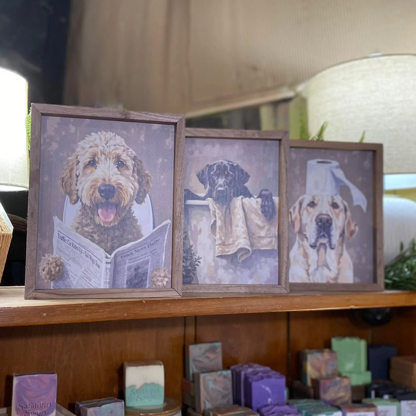 Need not be dog people to smile 🐾

Reading the morning paper.
Fresh from the bath.
And the classic &ldquo;I have no idea how that toilet paper got there.&rdquo; 😇

They&rsquo;re the perfect touch for a mudroom, laundry room, bathroom, or anywhere y