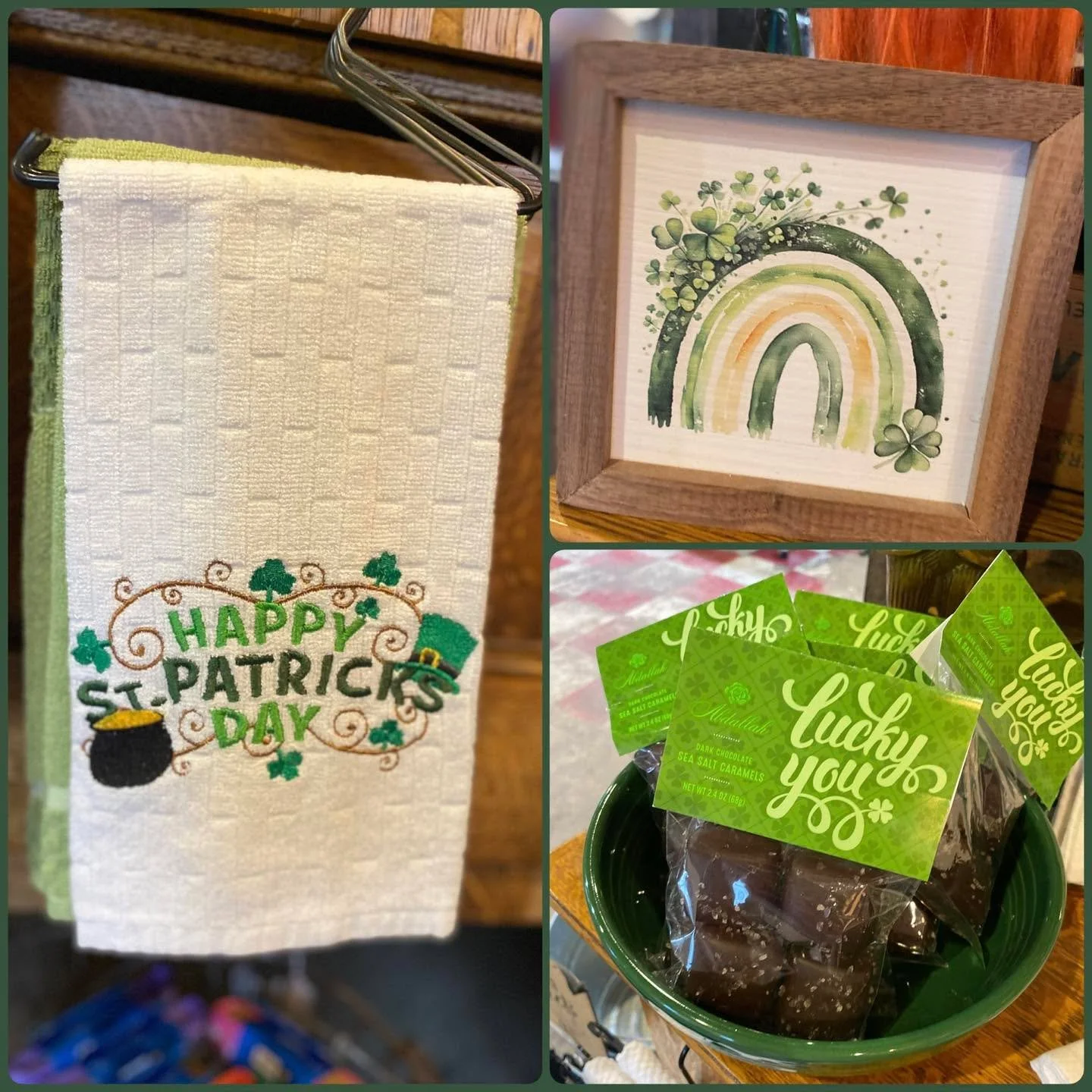 ☘️ Let the Shenanigans begin ☘️

Barn Hours:
Monday - Saturday 10am-5pm 
Wednesday 10am-7pm 
Sunday 12pm-4pm