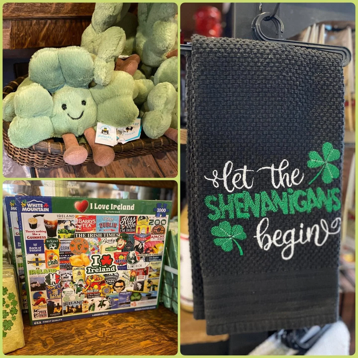 ☘️ Barn Hours:
Monday - Saturday 10am-5pm 
Wednesday 10am-7pm 
Sunday 12pm-4pm