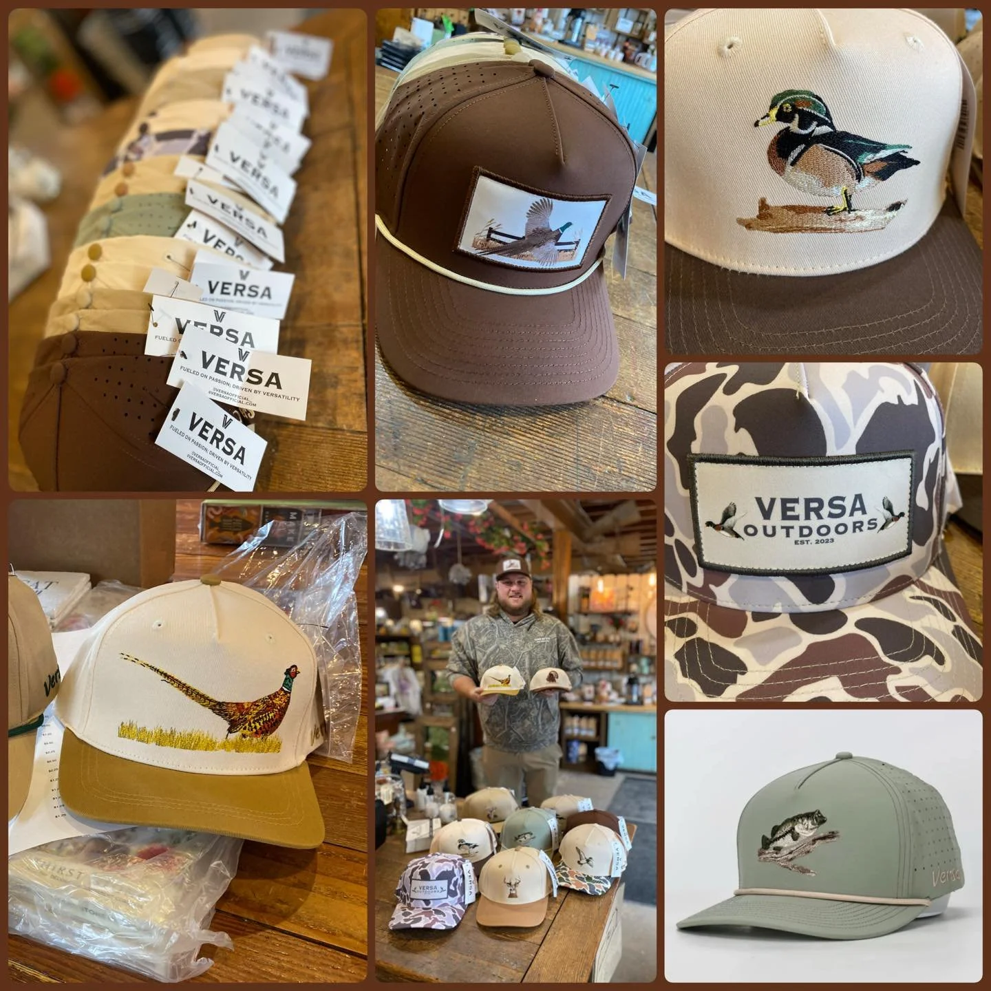 NEW ARRIVAL &amp; LOCALLY MADE &mdash; and this one&rsquo;s for the guys.

Locally owned and operated Versa Outdoors was started by brothers and buddies from Ramsey who know the Minnesota outdoorsman style inside and out.

From ducks and pheasants to